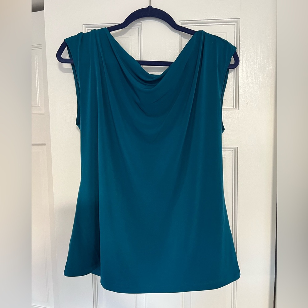 NWT Calvin Klein Sleeveless Work Blouse (L)